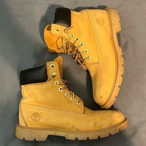 Timberland boots, size 8 men’s, color tan